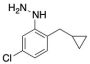 [5-Chloro-2-(cyclopropylmethyl)phenyl]-hydrazine