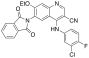 3-Cyano-4-(3-chloro-4-fluoroanilino)-7-ethoxy-6-(phthalimidyl)quinoline
