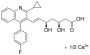 (3S,5R,6E)-7-[2-Cyclopropyl-4-(4-fluorophenyl)-3-quinolinyl]-3,5-dihydroxy-6-heptenoic Acid Calcium Salt