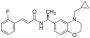 (S)-N-[1-(4-Cyclopropylmethyl-3,4-dihydro-2H-benzo[1,4]oxazin-6-yl)-ethyl]-3-(2-fluoro-phenyl)acrylamide