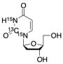 2'-Deoxy-L-uridine-13C,15N2