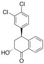 4-(S)-1-Des(methylamine)-1-oxo-2-(R,S)-hydroxy Sertraline