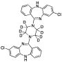 N-Desmethyl 8-Chloro-5H-dibenzo[b,e][1,4]diazepine Clozapine-d8