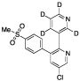 Desmethyl Etoricoxib-d4