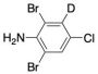 2,6-Dibromo-4-chloroaniline-D1