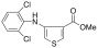 4-(2,6-Dichloroanilino)-3-thiophenecarboxylic Acid Methyl Ester