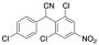 2,6-Dichloro-Alpha-(4-chlorophenyl)-4-nitrobenzeneacetonitrile