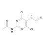 N-[4,6-Dichloro-5-(formylamino)-2-pyrimidinyl]acetamide