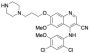 4-[(2,4-Dichloro-5-methoxyphenyl)amino]-6-methoxy-7-[3-(1-piperazinyl)propoxy]-3-quinolinecarbonitrile