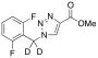 1-(2,6-Difluorobenzyl)-1H-1,2,3-triazole-4-carboxylic Acid Methyl Ester-d2