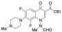 6,8-Difluoro-1,4-dihydro-1-(N-methylformamido)-7-(4-methyl-1-piperazinyl)-4-oxo-3-quinolinecarboxylic Acid Ethyl Ester