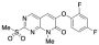 6-(2,4-Difluorophenoxy)-8-methyl-2-(methylsulfonyl)pyrido[2,3-d]pyrimidin-7(8H)-one