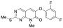 6-(2,4-Difluorophenoxy)-8-methyl-2-(methylthio)pyrido[2,3-d]pyrimidin-7(8H)-one
