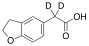 2,3-Dihydro-5-benzofuranacetic Acid-d2