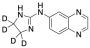 Desbromo Brimonidine D4