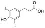 3,5-Diiodo-4-hydroxyphenylpropionic Acid