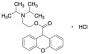 2-Diisopropylaminoethyl Ester Xanthene-9-carboxylic Acid Hydrochloride