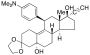 (5alpha,11beta,17alphalpha)-11-[4-(dimethylamino)phenyl]-5,17-dihydroxy-19-norpregn-9-en-20-yn-3-one Cyclic 1,2-Ethanediyl Acetal