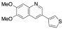 6,7-Dimethoxy-3-(3-thienyl)quinoline