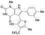 5-[6-(3,4-Dimethylphenyl)-2,3,4,7-tetrahydro-1-methyl-2,4-dioxo-1H-pyrrolo[2,3-d]pyrimidin-5-yl]-4-hydroxy-2-methyl-3-thiophenecarboxylic Acid, Ethyl Ester
