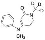 2,5-Dimethyl-2,3,4,5-tetrahydro-1H-pyrido[4,3-b]indol-1-one-d3