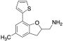 2,3-Dihydro-5-methyl-7-(2-thienyl)-2-benzofuranmethanamine