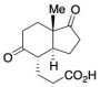 1,5-Dioxo-7aBeta-methyl-3aAlpha-hexahydroindane-4Alpha-propionic Acid