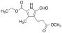 5-(Ethoxycarbonyl)-2-formyl-4-methyl-1H-pyrrole-3-propanoic Acid Methyl Ester