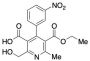 5-(Ethoxycarbonyl)-2-(hydroxymethyl-6-methyl-4-(3-nitrophenyl)nicotinic Acid(Nitrendipine Impurity)