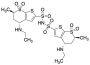 (4S,6S)-4-(Ethylamino)-N-(((4R,6R)-4-(ethylamino)-6-methyl-7,7-dioxido-5,6-dihydro-4H-thieno[2,3-b]thiopyran-2-yl)sulfonyl)-6-methyl-5,6-dihydro-4H-thieno[2,3-b]thiopyran-2-sulfonamide 7,7-dioxide