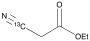 Ethyl Cyanoacetate-3-13C