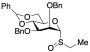 Ethyl 2,3-Di-O-benzyl-4,6-O-benzylidene-1-deoxy-1-thio-a-D-mannopyranoside S-Oxide