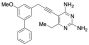 6-Ethyl-5-(3-(5-methoxy-[1,1'-biphenyl]-3-yl)prop-1-yn-1-yl)pyrimidine-2,4-diamine