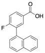4-Fluoro-3-(naphthalen-1-yl)benzoic acid