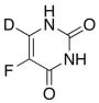 5-Fluorouracil-6-d1