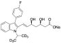 Fluvastatin-d6 Sodium Salt