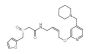 (Z)-2-((Furan-2-ylmethyl)sulfinyl)-n-(4-((3-(piperidin-1-ylmethyl)pyridin-2-yl)oxy)but-2-en-1-yl)acetamide