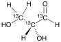 D-Glyceraldehyde-1,2,3-13C3 (Aqueous Solution)