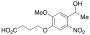 4-[4-(1-Hydroxyethyl)-2-methoxy-5-nitrophenoxy]butanoic Acid