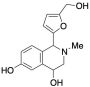 1-[5-(Hydroxymethyl)-2-furyl]-2-methyl-1,2,3,4-tetrahydroisochinolin-4,6-diol