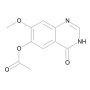 4-Hydroxy-7-methoxyquinazolin-6-yl Ester Acetic Acid