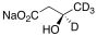(R)-(-)-3-Hydroxybutyric Acid-d4  Sodium Salt