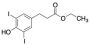 4-Hydroxy-3,5-diiodo-benzenepropanoic Acid Ethyl Ester