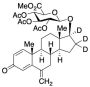 17Beta-Hydroxy Exemestane-d3 17-O-Beta-D-Glucuronide 2,3,4-Triacetate Methyl Ester