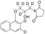 1-[2-Hydroxy-3-(1-naphthalenyloxy)propyl]-2,5-pyrrolidinedione-d7