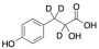 DL-p-Hydroxyphenyllactic Acid-d3