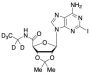 2-Iodo-5’-ethyl-d5-carboxamido-2’,3’-O-isopropylidine Adenosine