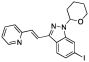 (E)-6-Iodo-3-[2-(pyridin-2-yl)ethenyl]-1-(tetrahydro-2H-pyran-2-yl)-1H-indazole