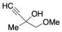 1-Methoxy-2-methyl-3-butyn-2-ol