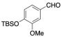 Methoxy-4-[[(1,1-dimethylethyl)dimethylsilyl]oxy]-3-benzaldehyde